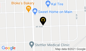 Husky Oil Operations Ltd in Stettler map