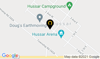 Hussar Arena in Georgetown map