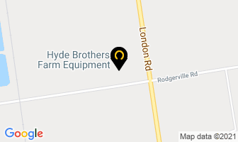 Hyde Brothers Farm Equipment in Hensall map