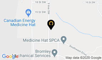 Hydraco Industries Ltd in Medicine Hat map