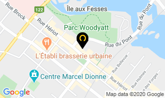 Hypnochoix in Drummondville map
