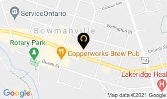 Hypnosis Connection in Bowmanville map