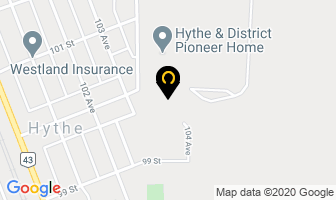 Hythe Continuing Care Center in Hythe map