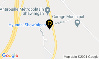 Hyundai Shawinigan in Pembroke map