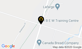 I B E W Training Centre in Hamilton map