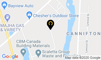 I C S Courier Services in Magog map