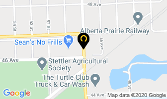 I D Apparel in Stettler map