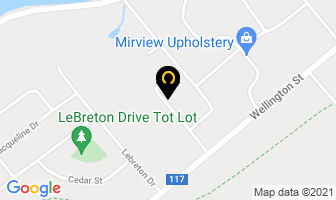 I Love Balloons in Miramichi map