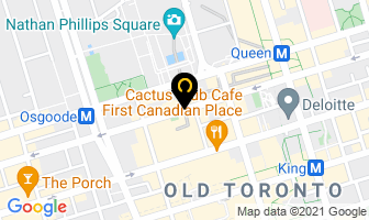 I Mining in Toronto map