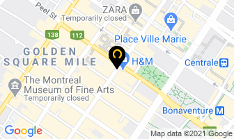 Ic Pacific Inc in Montreal map