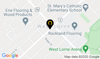 Ica North America in West Lorne map