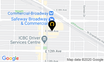 Icancu International Holding Corp in Vancouver map