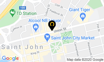 Iceberg Pub in Saint John map