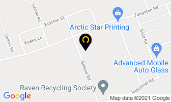 Icefield Tools Corporation in Whitehorse map