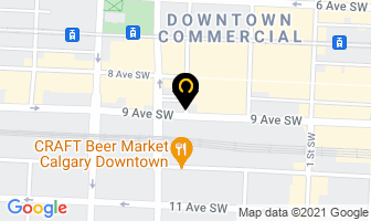 Icon Limousines Inc in Calgary map