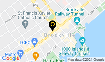 Ictr in Brockville map