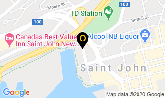 Idc World Source Insurance Network in Saint John map
