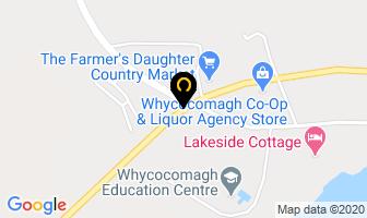 Ideal Concrete Ltd in Whycocomagh map