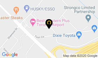 Ideal Honda in Mississauga map