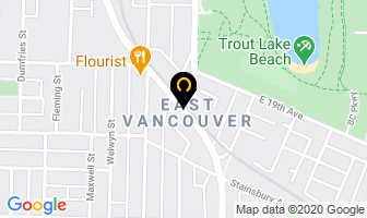 Ie Market Research Corp in Vancouver map