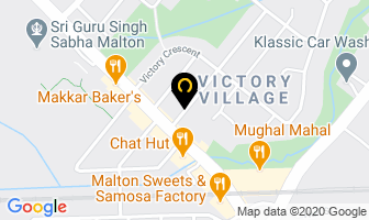 Iervasi Roofing in Mississauga map