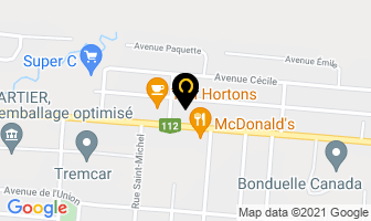 Iga in Saint-Césaire map