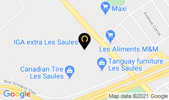 Iga Extra Les Saules in Ville de Québec map