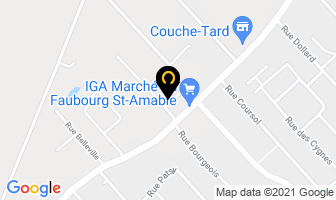 Iga Marché Du Faubourg St-Amable Inc in Saint-amable map