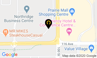 Igloo Inns in Grande Prairie map