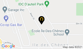 Ile Des Chenes Garage Inc in Ile des Chênes map