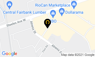 Illumicor Inc in Orillia map