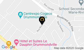 Ilot Jacques Adhemar in Drummondville map