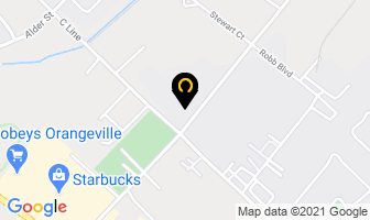 Imbc Blowmolding Inc in Orangeville map