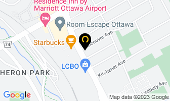 Immigration Physician Ottawa - Panel Physician in Ottawa map