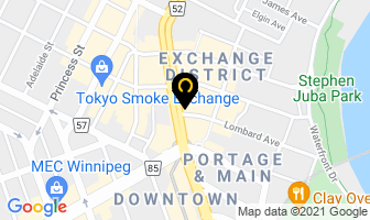 Immvest Canada Inc in Winnipeg map