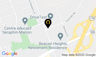 Impact Dental Laboratory in Guelph map
