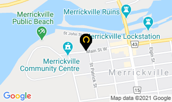 Impact Residential Services in Merrickville map
