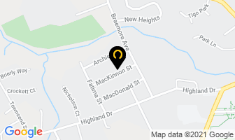 Impact Sound Production in Antigonish map