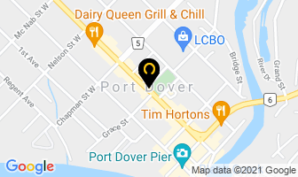 Impakt Studio in Port Dover map