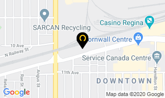 Impark in Regina map