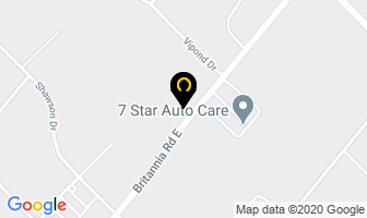 Imperial Auto in Mississauga map
