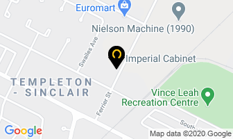 Imperial Cabinet Co in Winnipeg map
