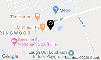 Imperial Centre in Whitchurch-stouffville map