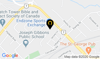 Imperial Driving School in Halton Hills map