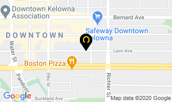 Imperial Parking in Kelowna map