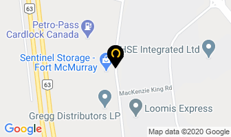 Imperium Hydrovac in Fort McMurray map