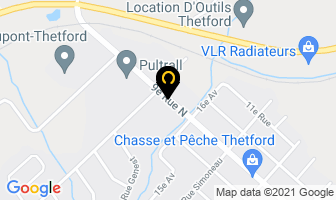 Importex Monde in Thetford Mines map