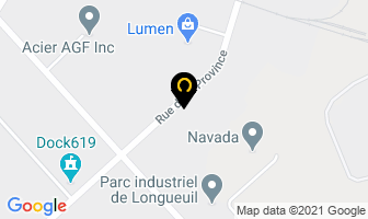 Imprimerie Dalou Inc in Longueuil map