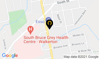 In Line Family Chiropractic in Walkerton map