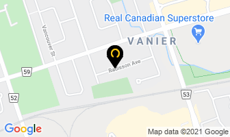 In Style Limousine Service in Oshawa map